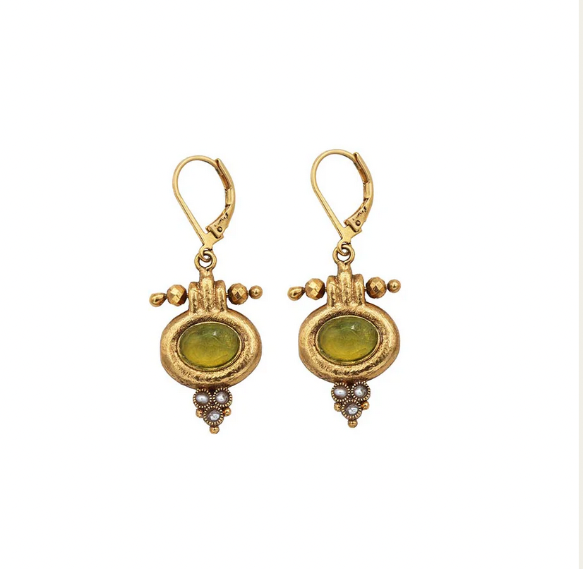 Boucles d'Oreilles Lorelei Pierre – LA2L | George Genève