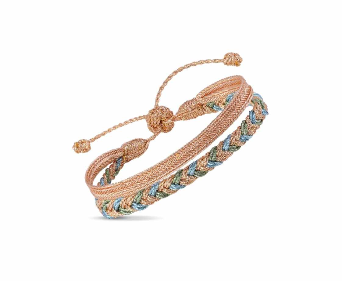 MAAŸAZ - Bracelet Duo Arrow & Eya