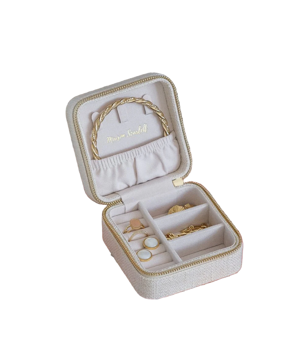 MAISON SCARLETT - Boîte à bijoux Corinne Lin Ecru