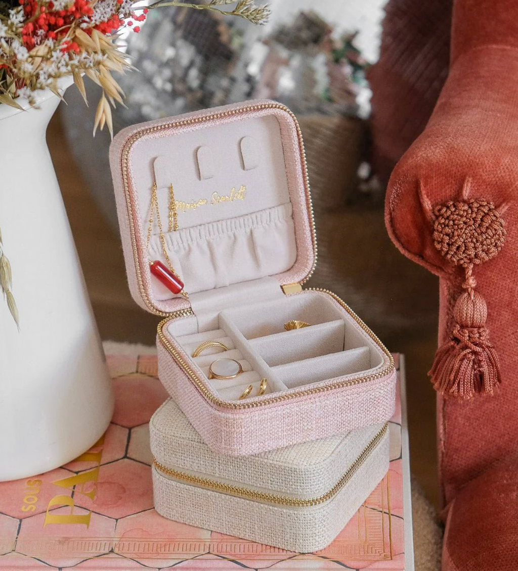 MAISON SCARLETT - Boîte à bijoux Corinne Lin Rose