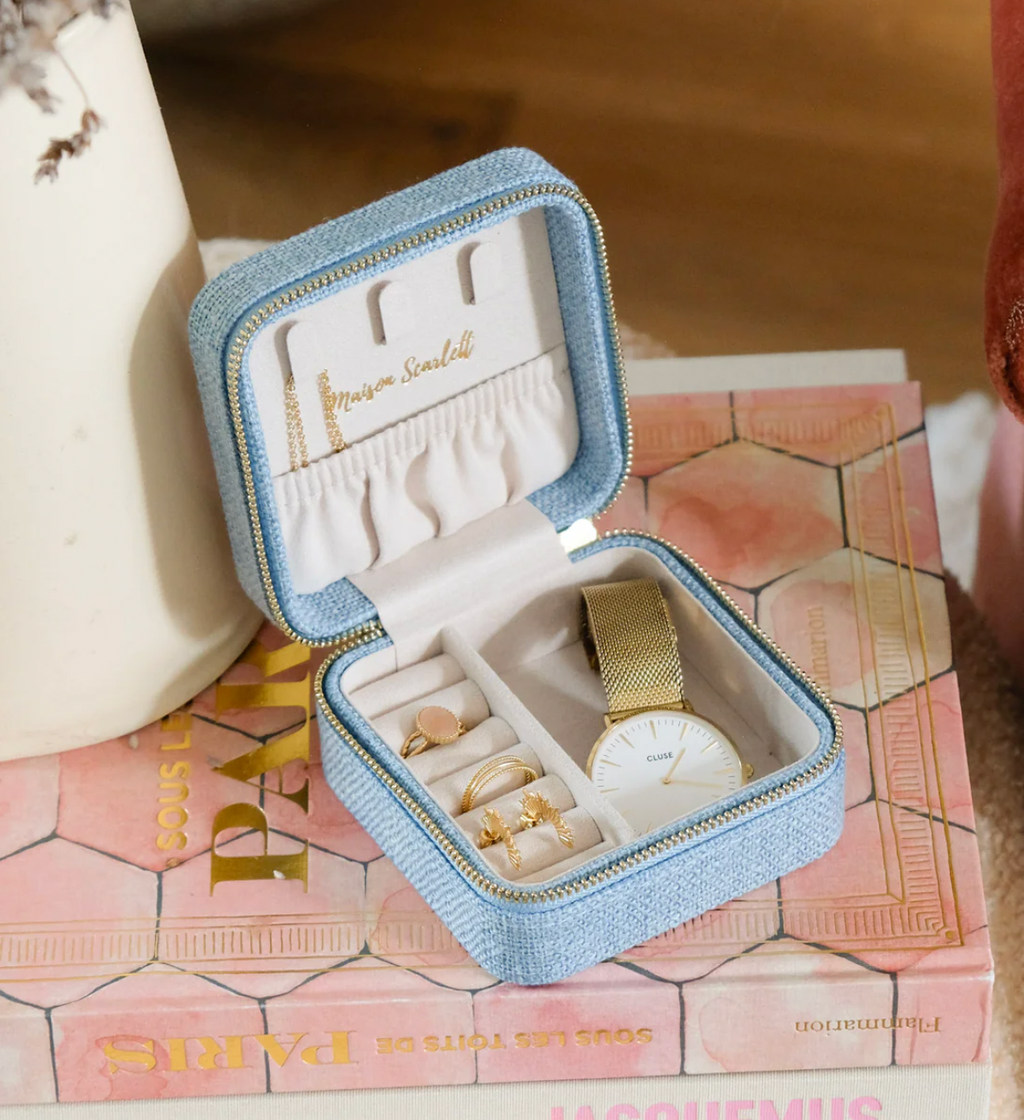 MAISON SCARLETT - Boîte à bijoux Corinne Lin Bleu