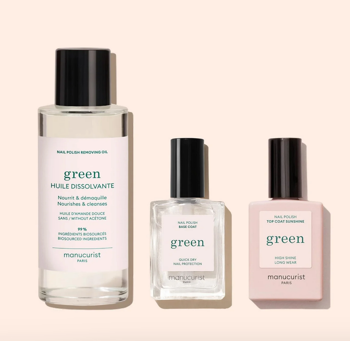 Huile Dissolvante Green – vue 2 – MANUCURIST | George Genève