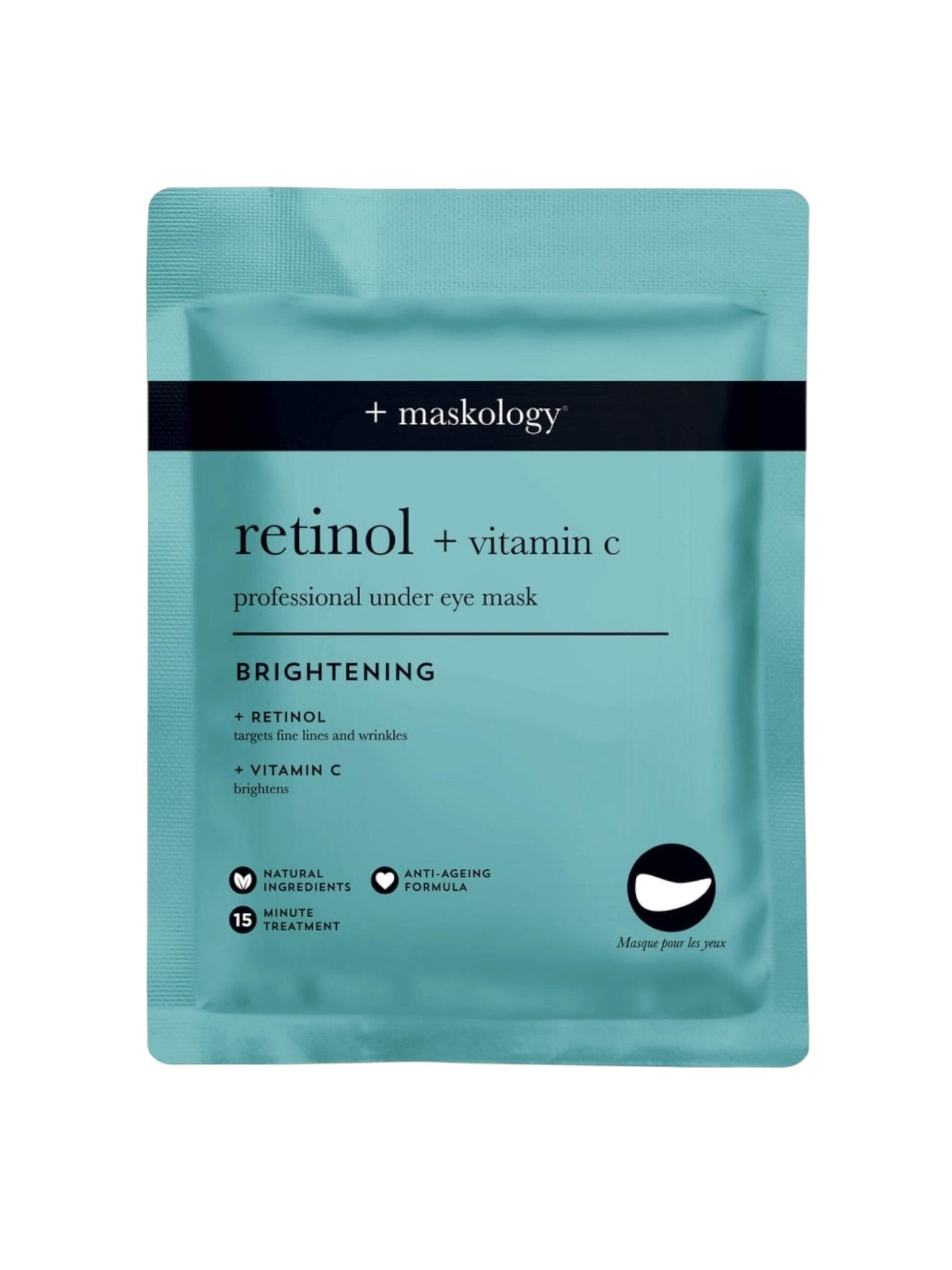 MASKOLOGY - Masque tissu RETINOL + VITAMIN-C