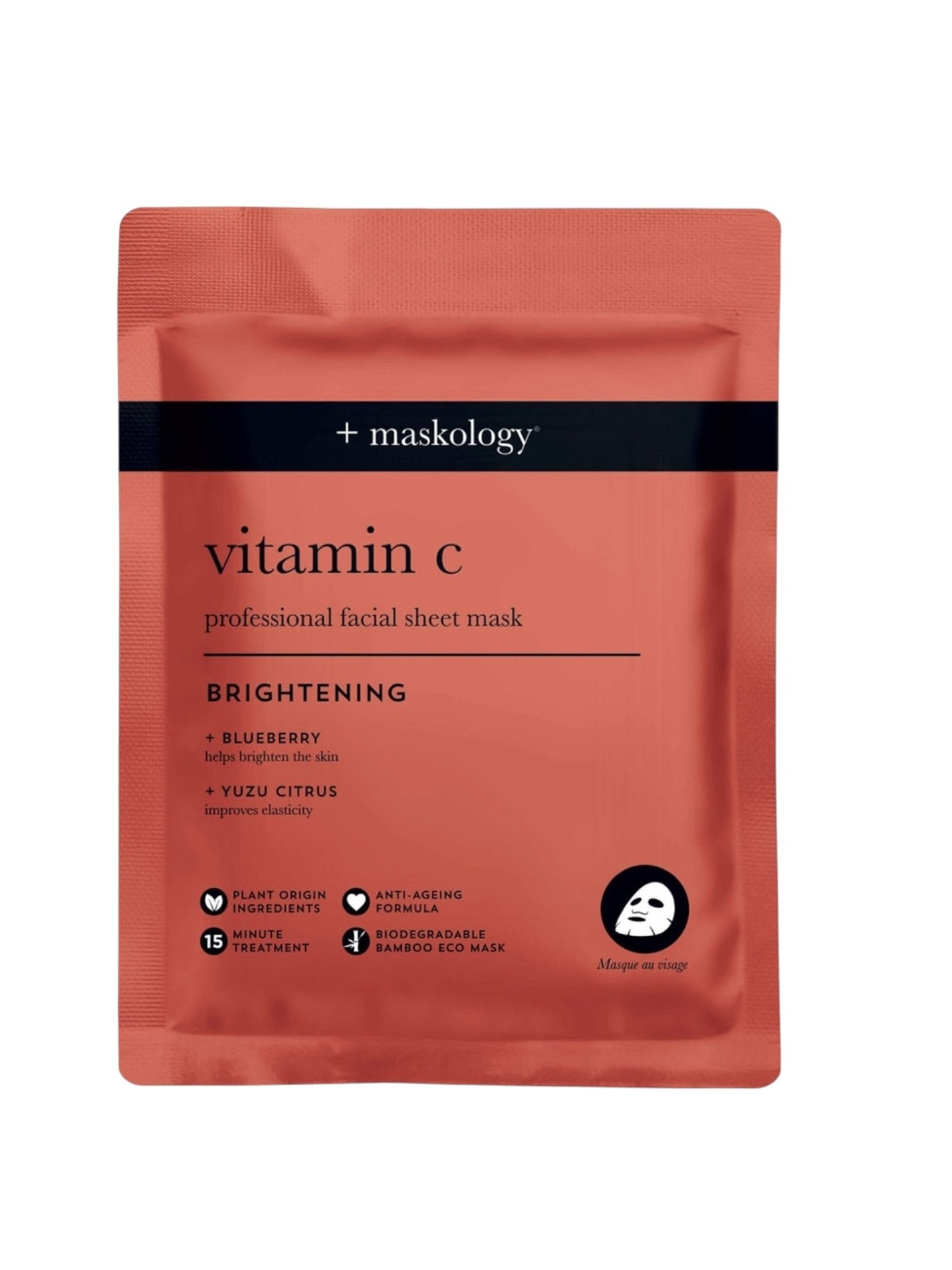 MASKOLOGY - Masque tissu VITAMIN-C
