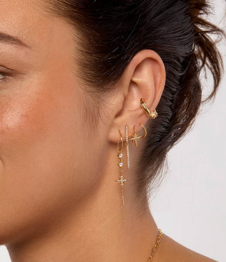Boucles d'oreilles Rialto Diwali – vue 2 – MYA BAY | George Genève