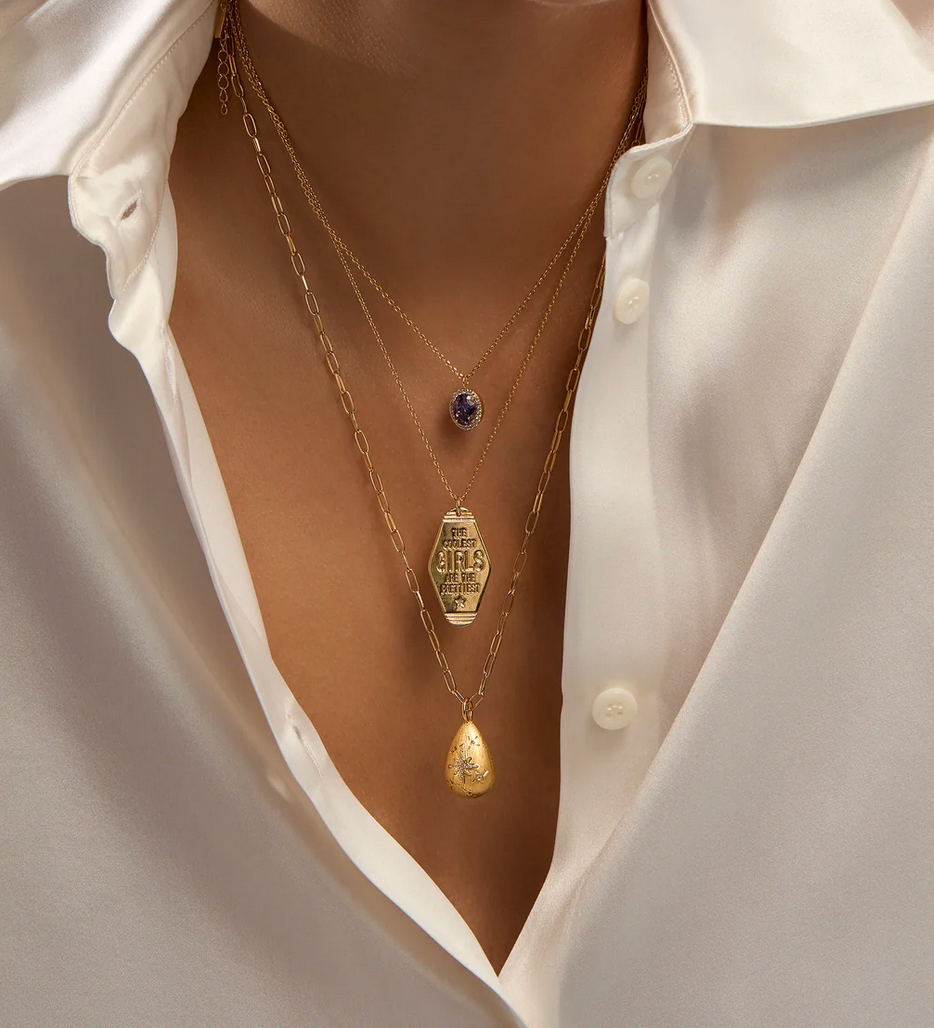 Collier Drop – vue 5 – MYA BAY | George Genève