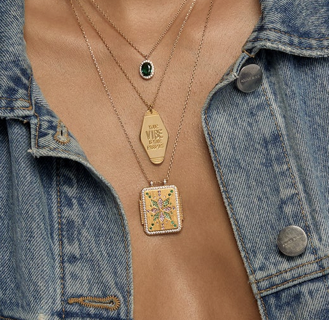 Collier Garden Boheme – vue 2 – MYA BAY | George Genève