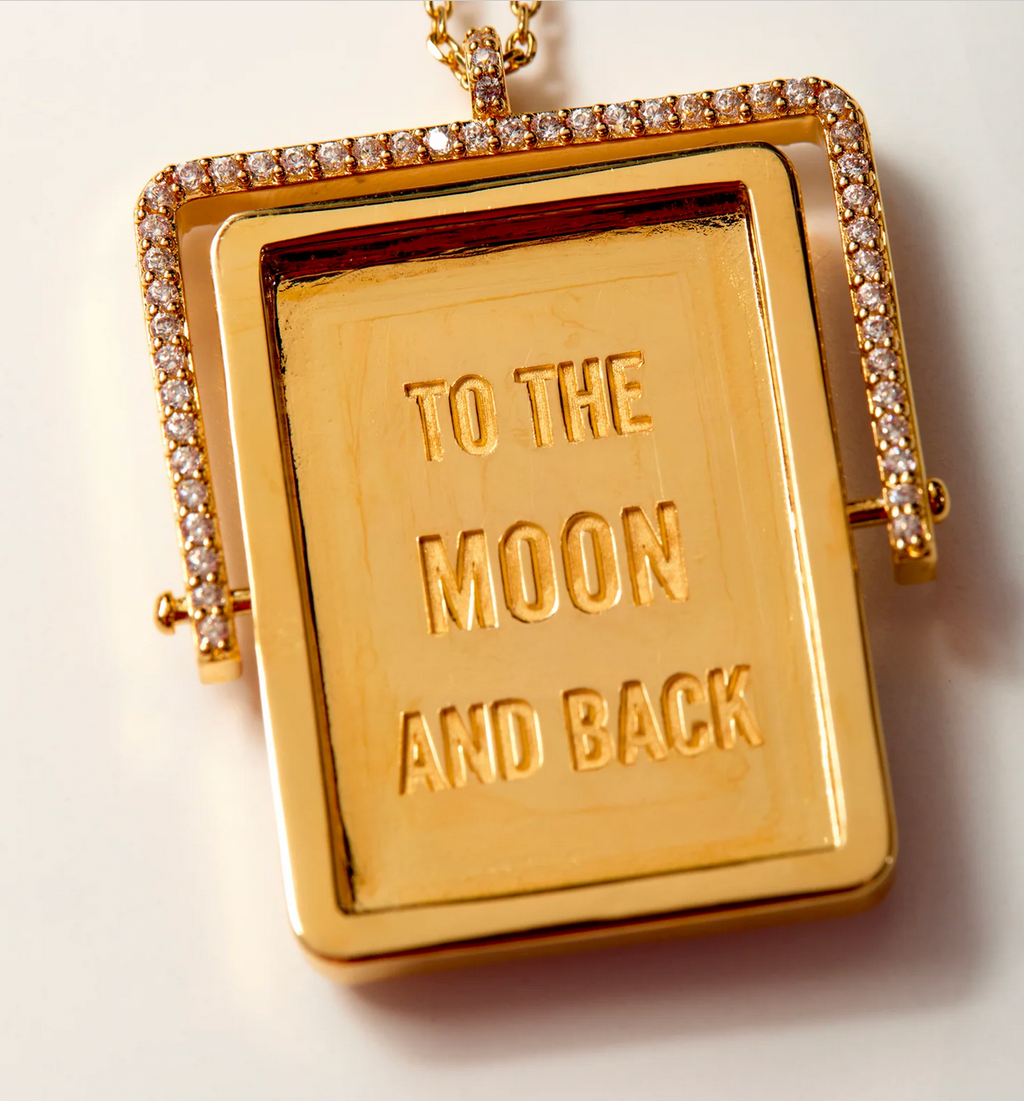 Collier I Love You To The Moon And Back – vue 2 – MYA BAY | George Genève