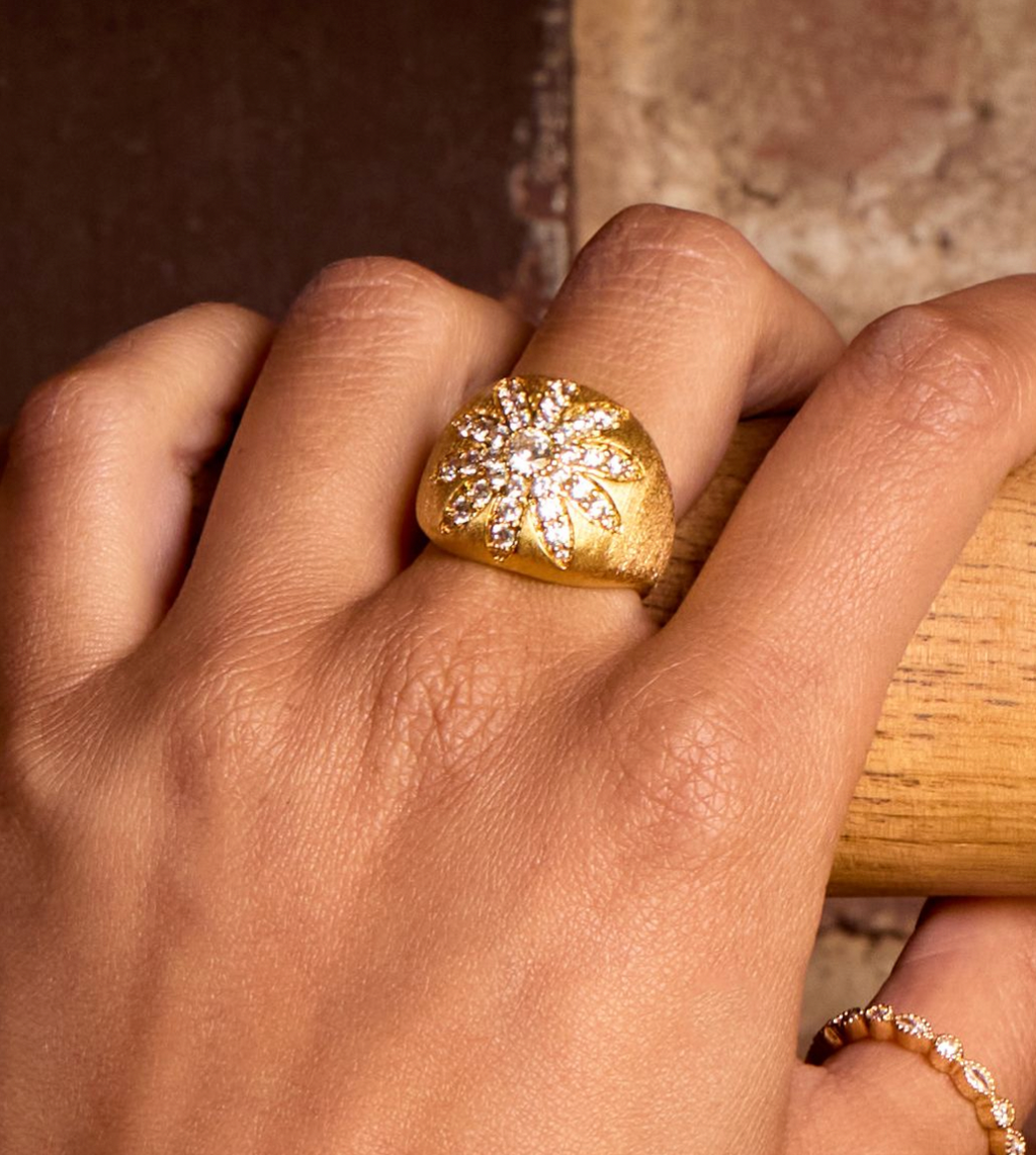MYA BAY - Bague Flower California