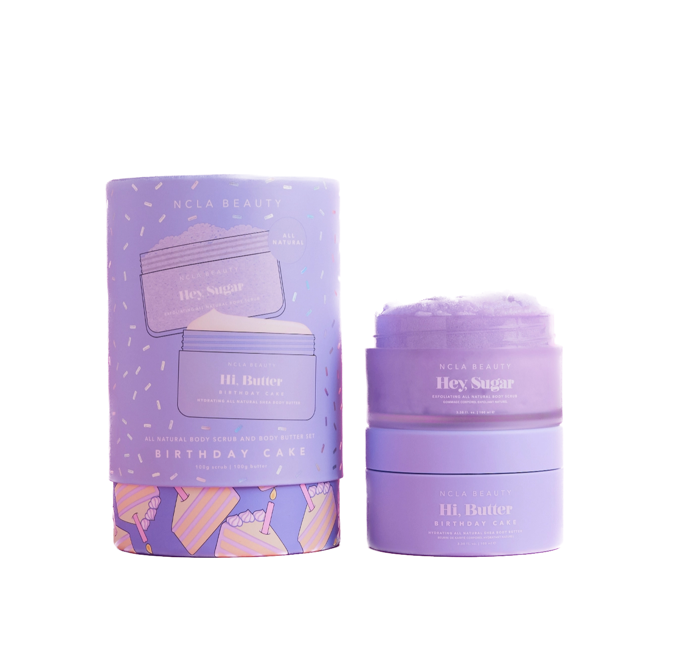 NCLA BEAUTY - Coffret Crème + Gommage Birthday Cake