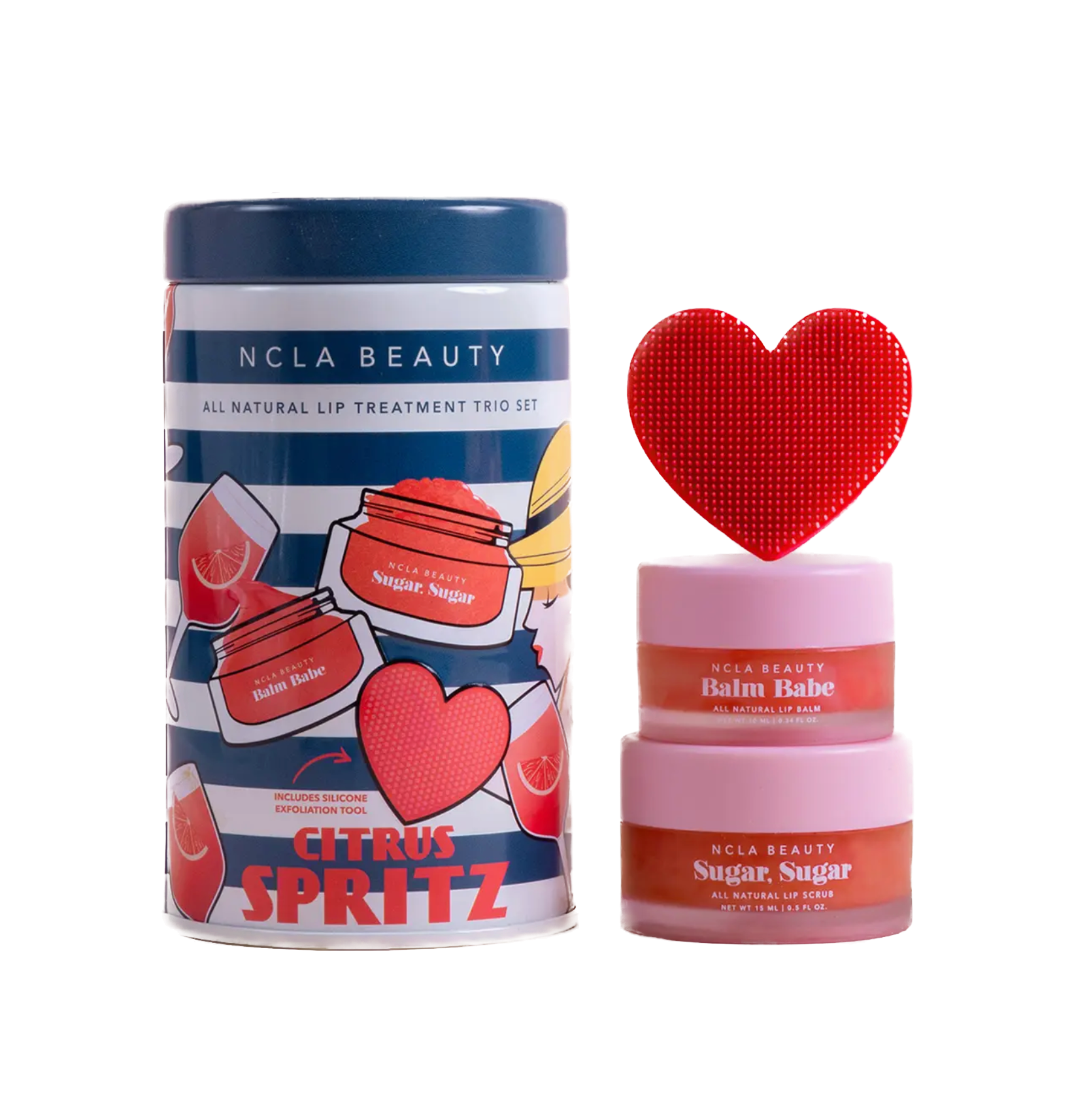 NCLA BEAUTY - Coffret pour les lèvres Citrus Spritz