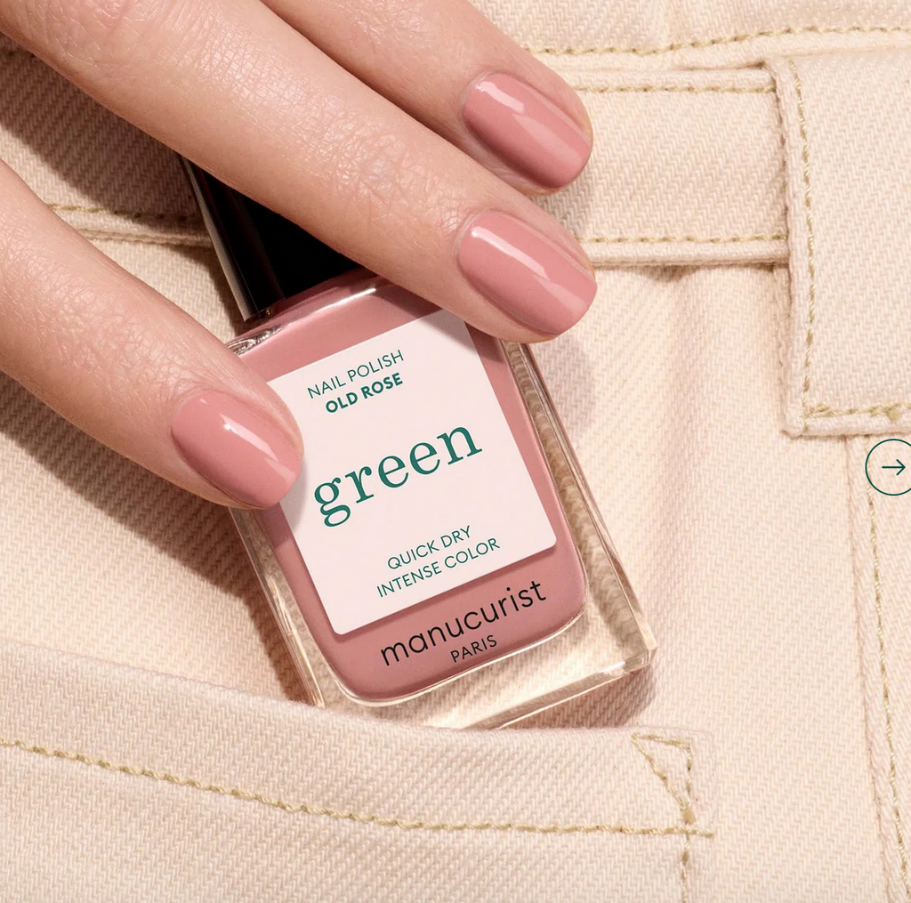 Vernis Green - Old Rose – vue 2 – MANUCURIST | George Genève