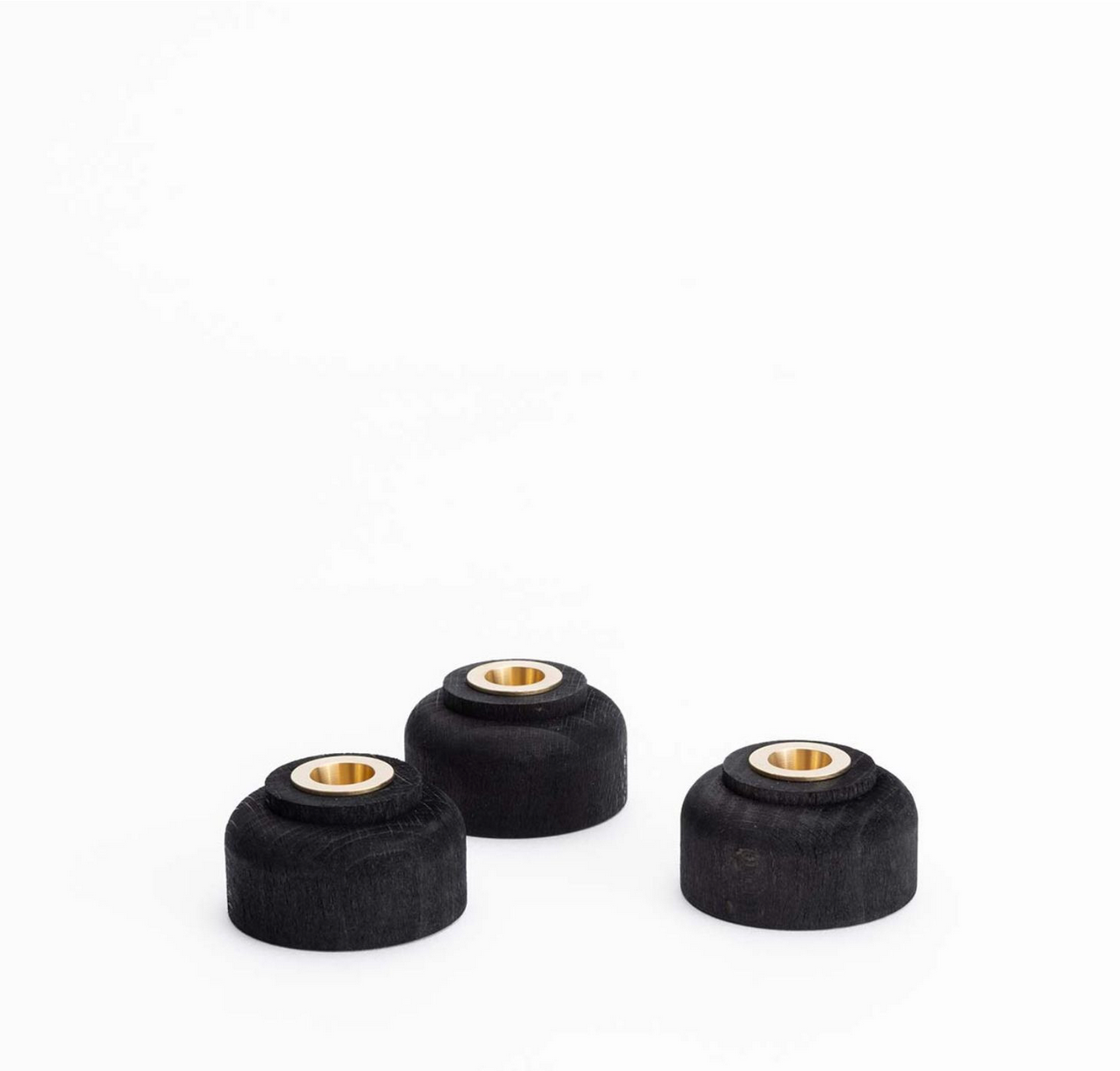 MAISON PECHAVY - Bougeoirs Trio Carbone