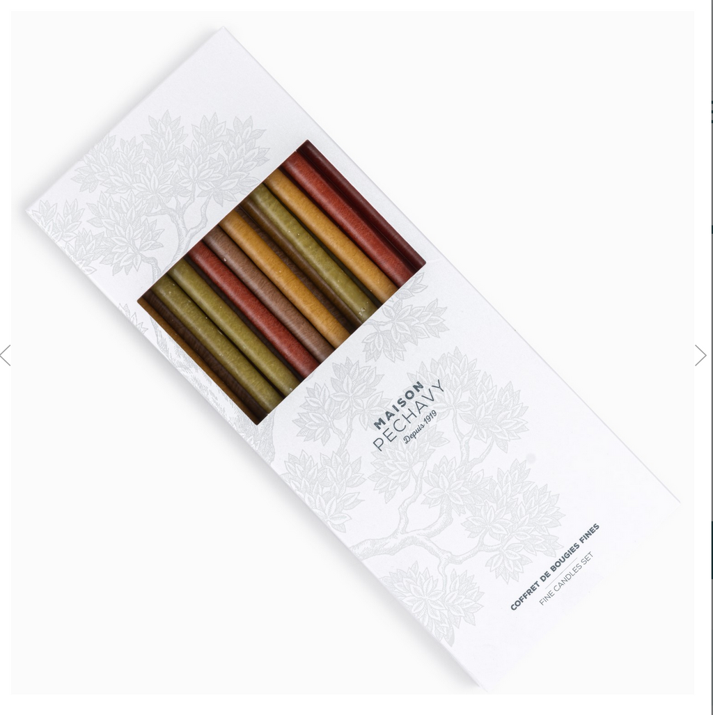 Coffret de 20 Cierges Leaves – vue 3 – MAISON PECHAVY | George Genève