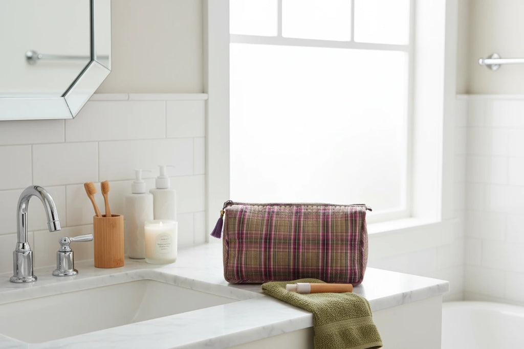 Trousse de toilette – vue 2 – MADAM STOLTZ | George Genève