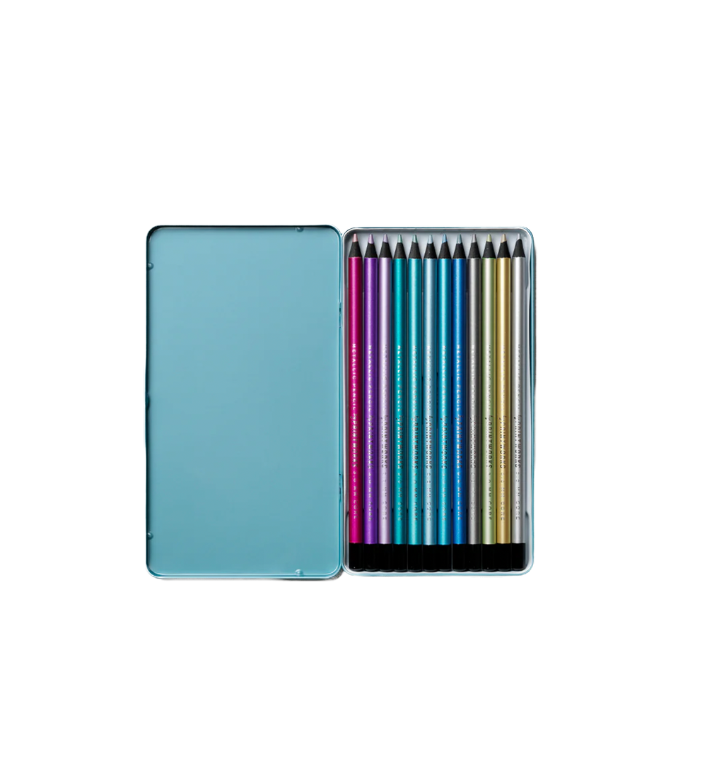 PRINTWORKS - Crayons de couleur Métalliques