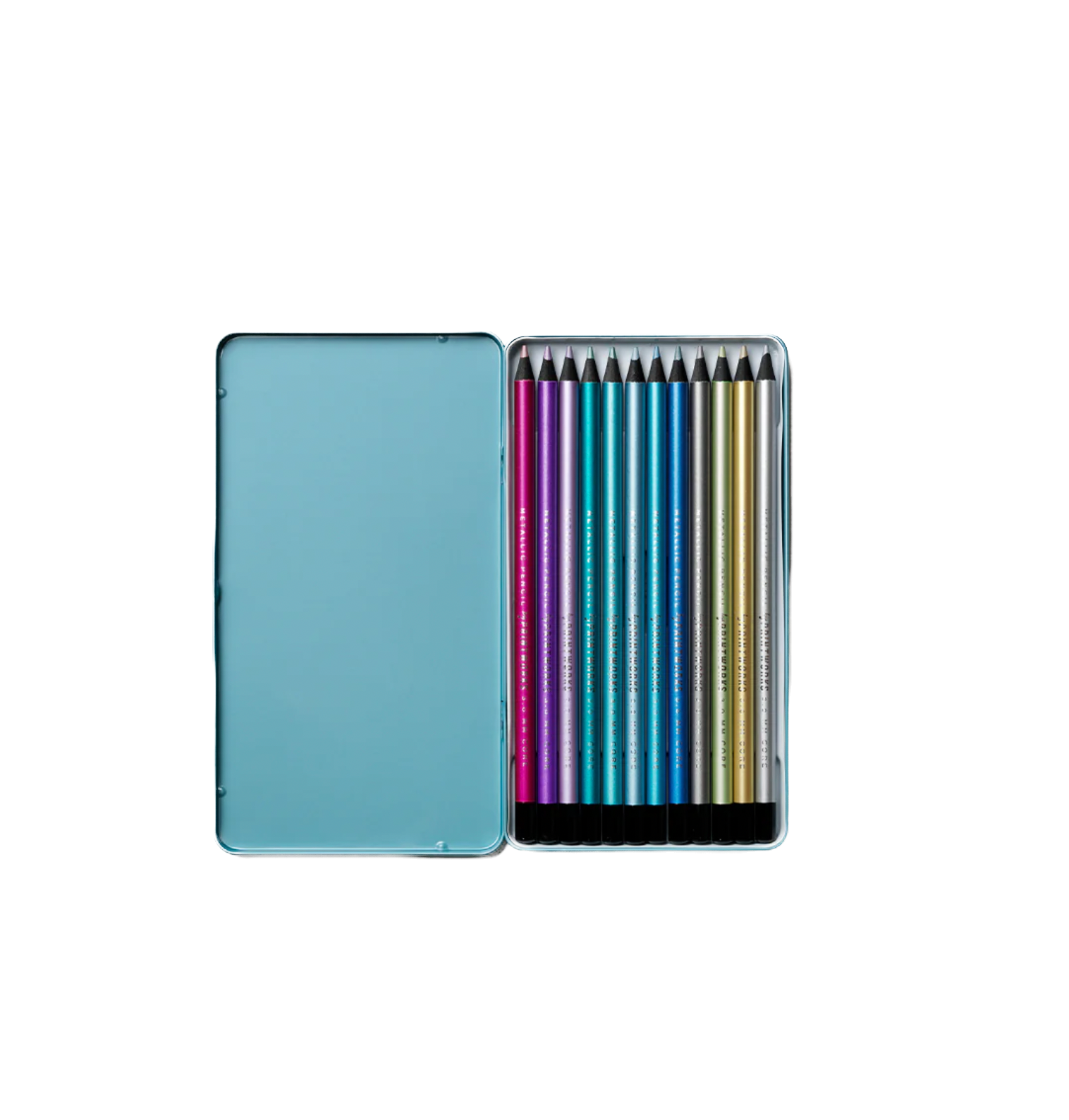 PRINTWORKS - Crayons de couleur Métalliques