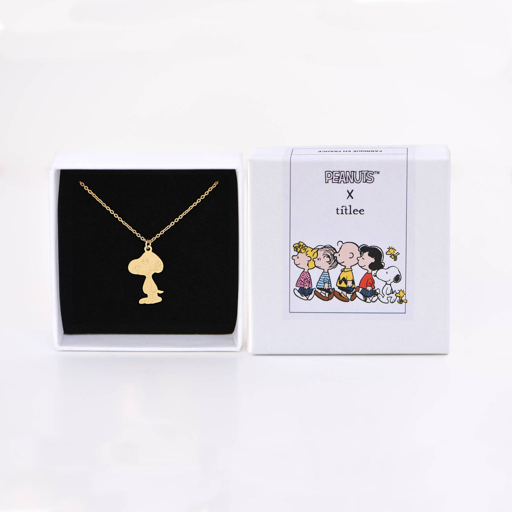 Collier SNOOPY – vue 2 – PEANUTS | George Genève