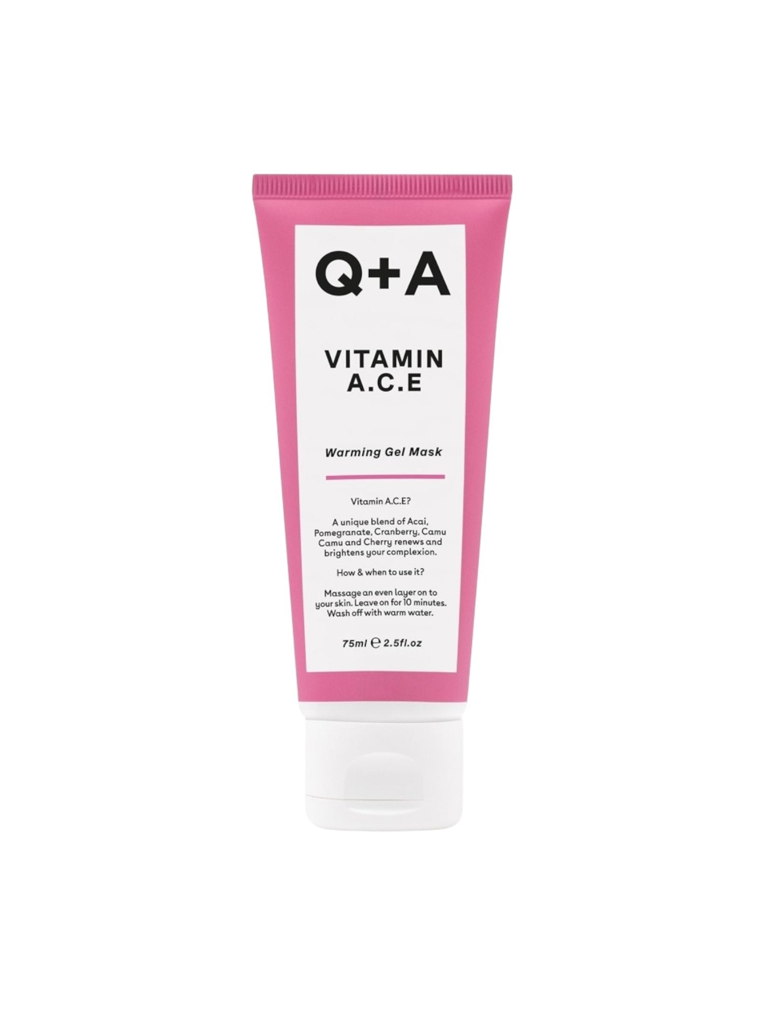 Q+A - Vitamin A.C.E. Warming Gel Mask