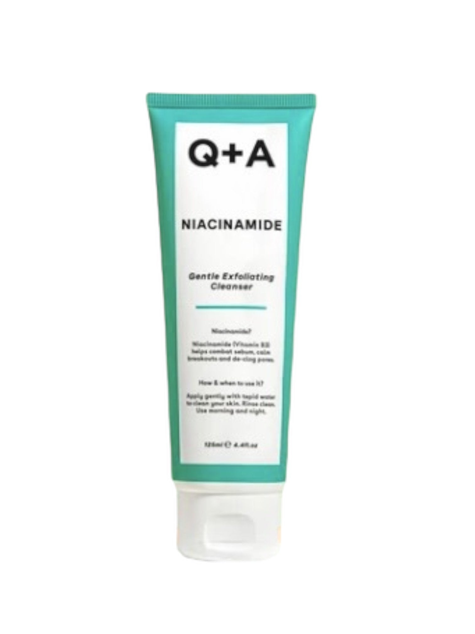 Q+A- Niacinamide Gentle Exfoliating Cleanser