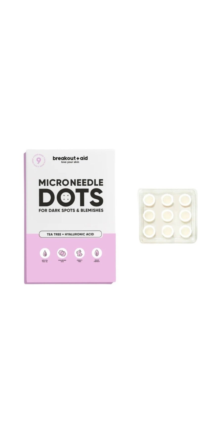 BREAKOUT AID  - Patchs micro-needle pour points noirs