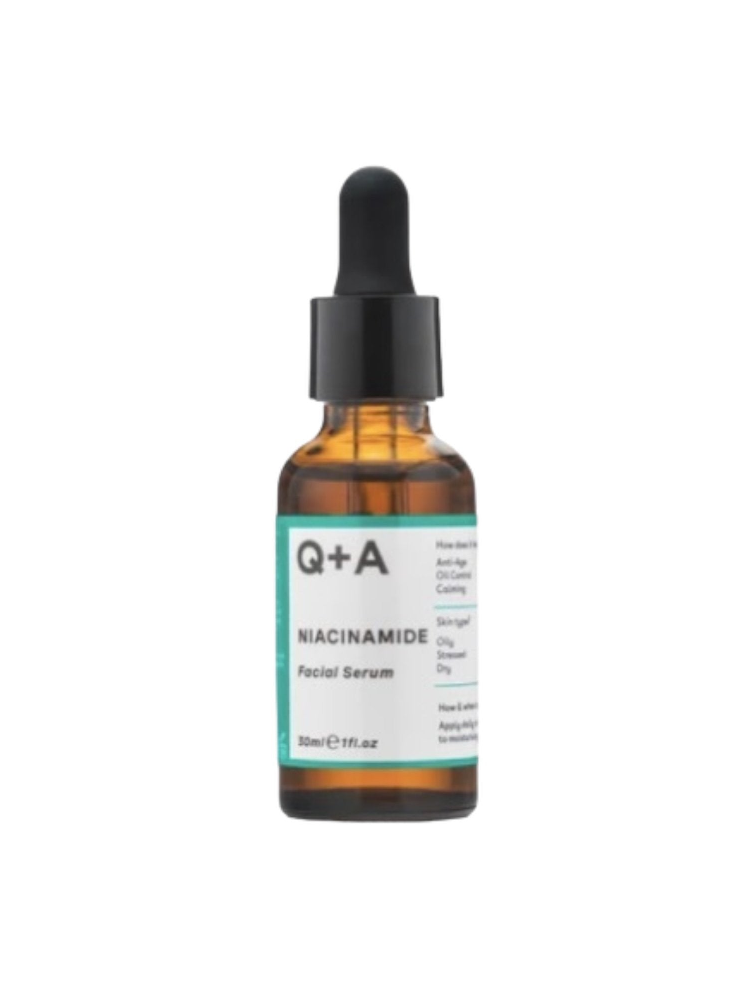Q+A- Niacinamide Facial Serum