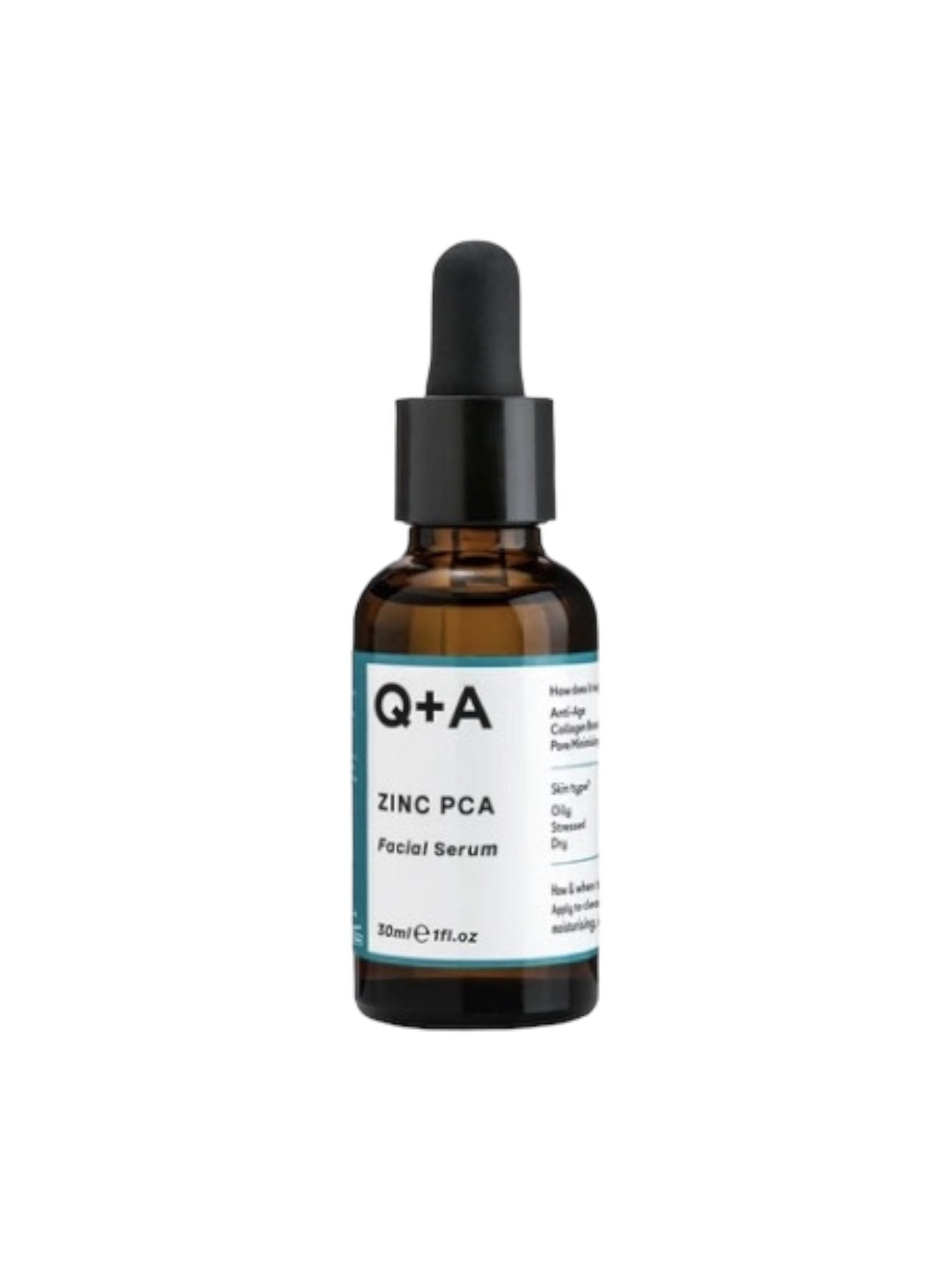 Q+A- Zinc PCA Facial Serum
