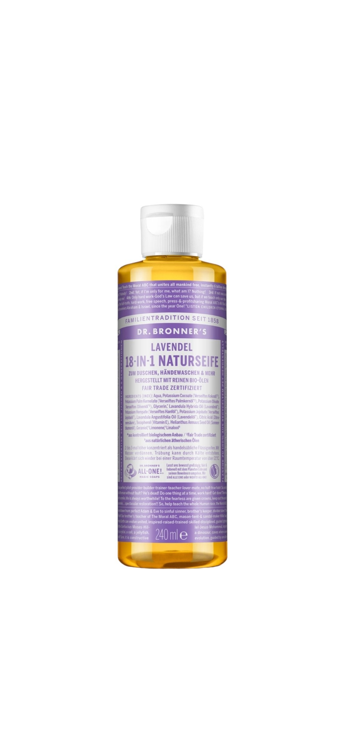 DR BRONNER  - Savon Liquide Format voyage  (plusieurs odeurs)