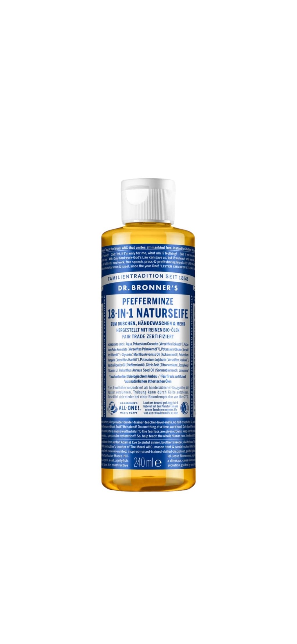 DR BRONNER  - Savon Liquide Format voyage  (plusieurs odeurs)