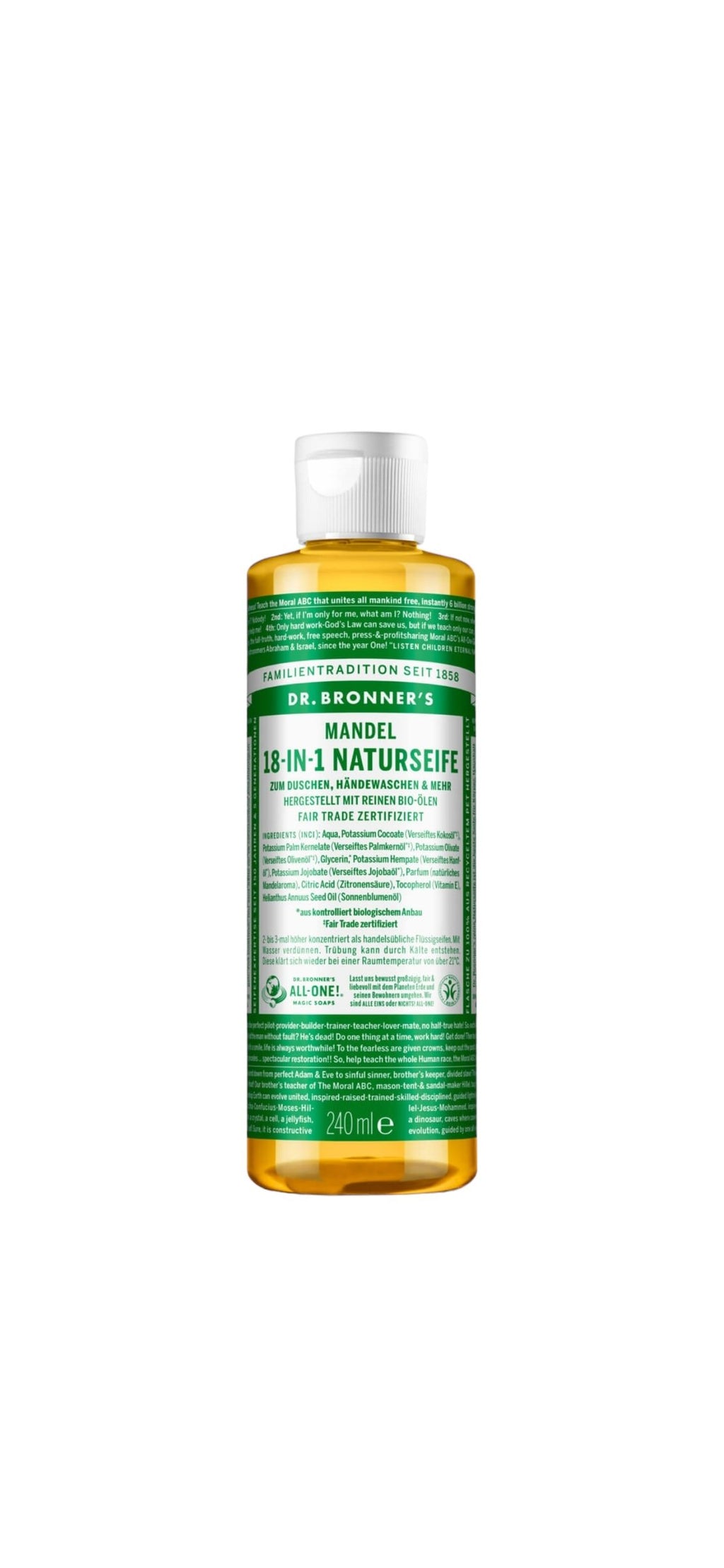 DR BRONNER  - Savon Liquide Format voyage  (plusieurs odeurs)