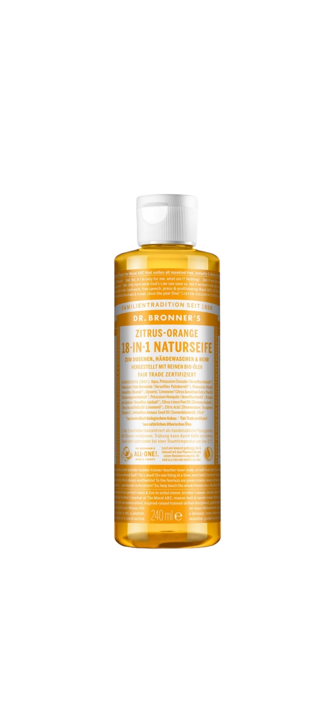 DR BRONNER  - Savon Liquide Format voyage  (plusieurs odeurs)