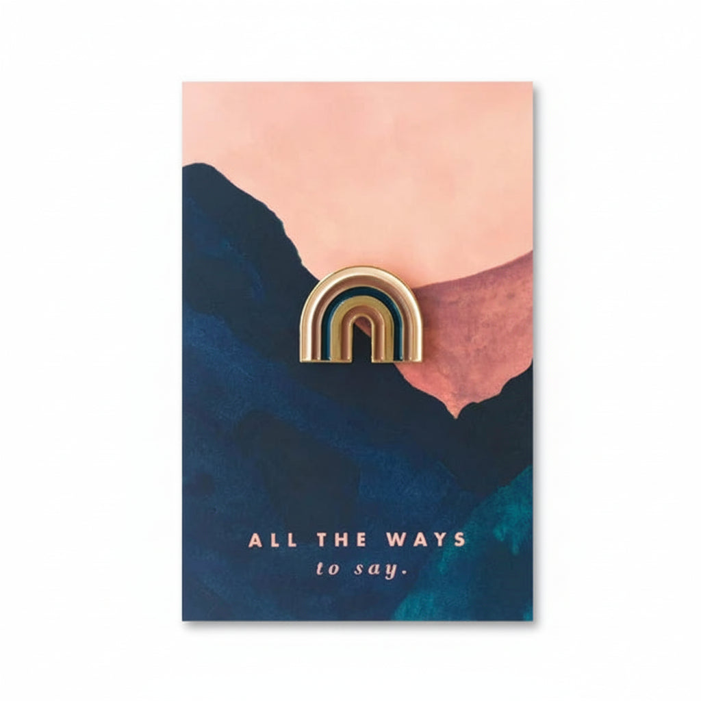 Pins Rainbow – ALL THE WAYS TO SAY | George Genève