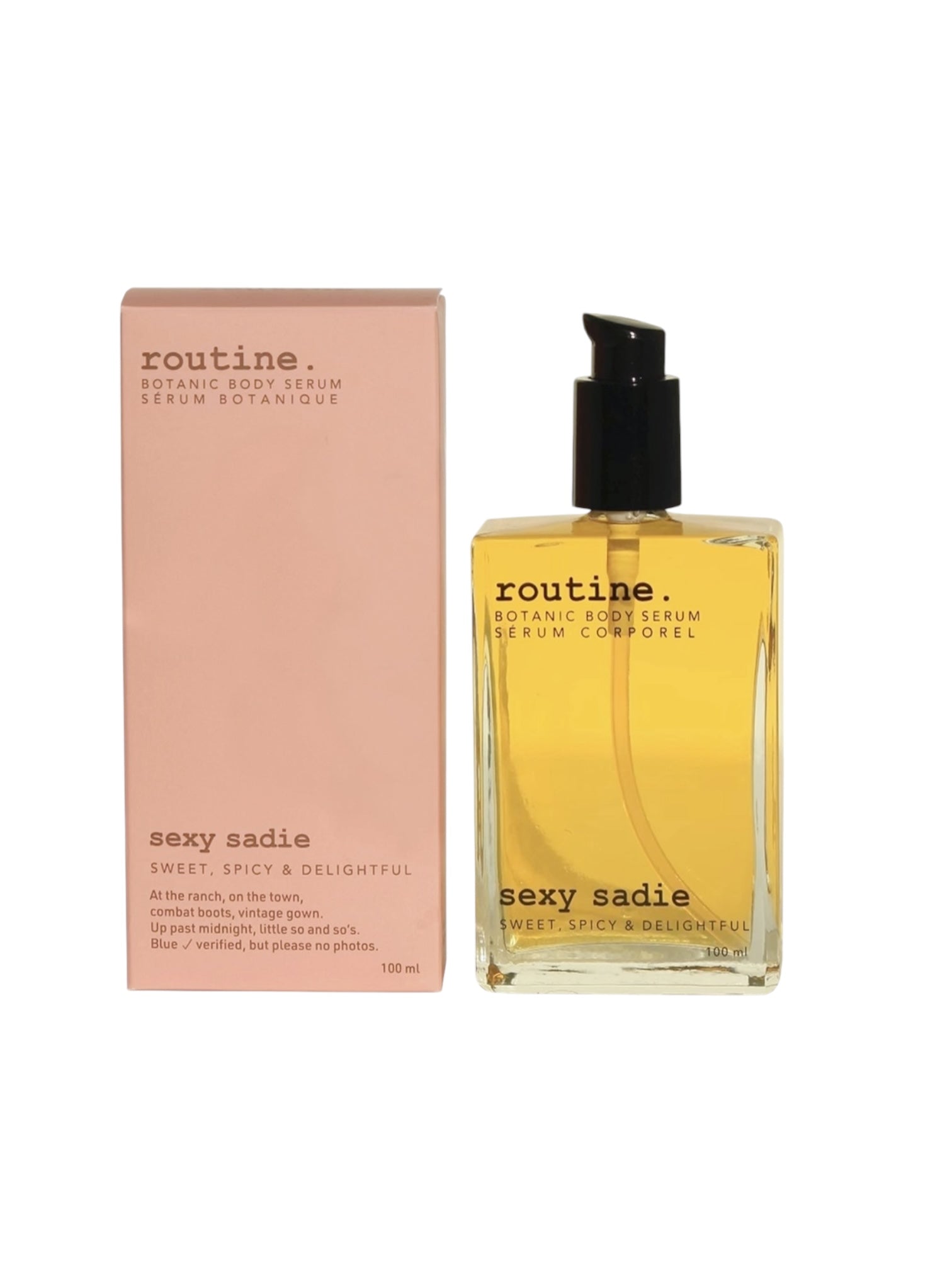 ROUTINE  - Huile corporelle Sexy Sadie