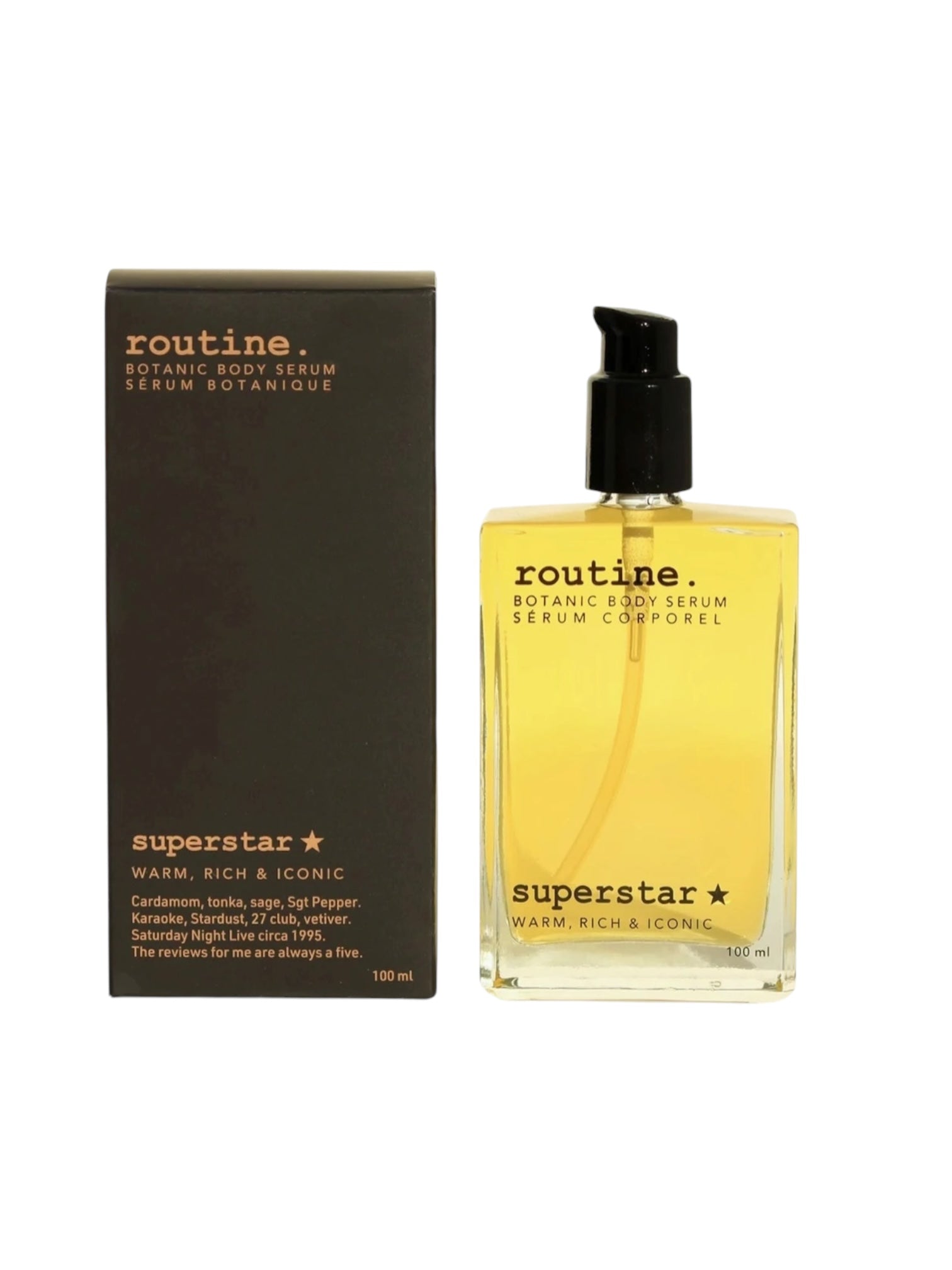 ROUTINE  - Huile corporelle Superstar