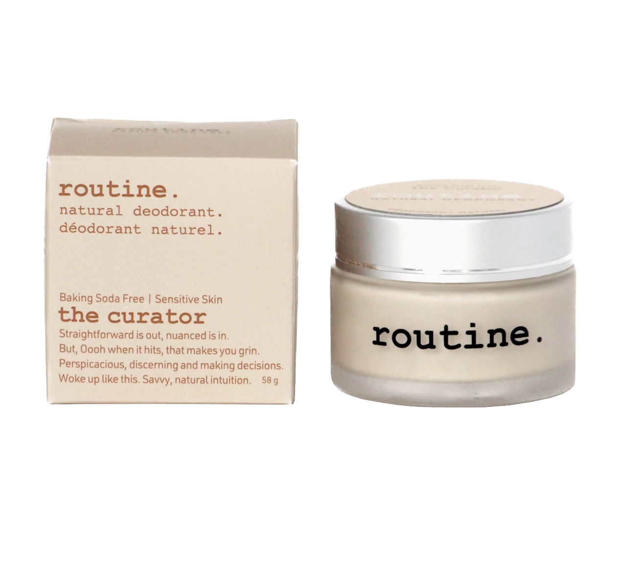 ROUTINE - Déodorant en bocal The Curator