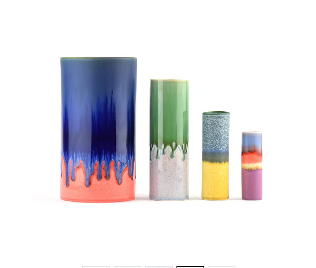 SGW LAB - Vase en Céramique émaillée - 20 cm