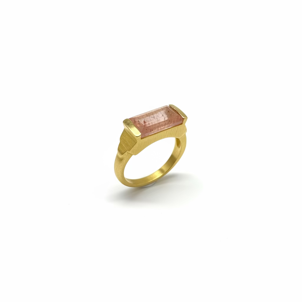 Bague Sachia - Quartz Fraise – SHAN SHAN | George Genève