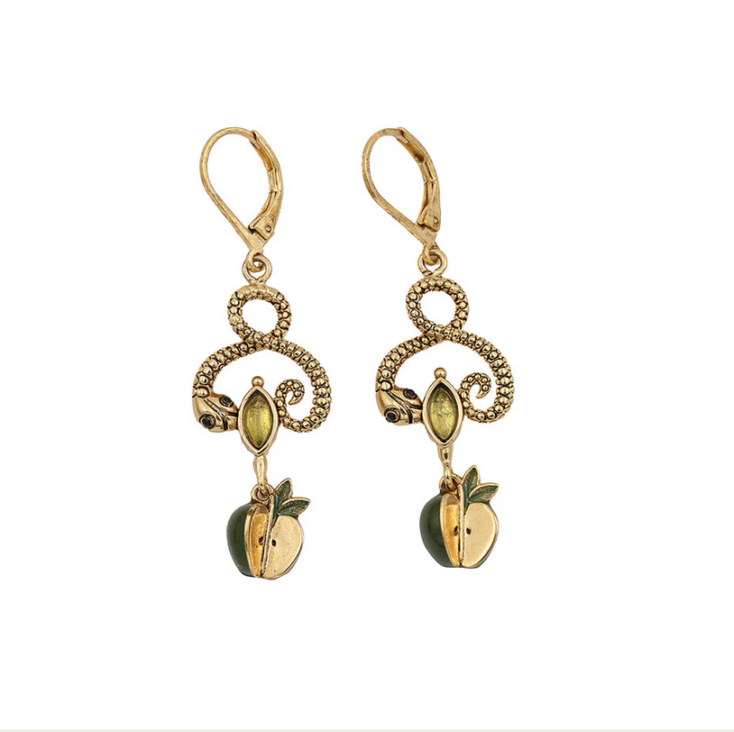 Boucles d'Oreilles Sissi Navette Pomme – LA2L | George Genève