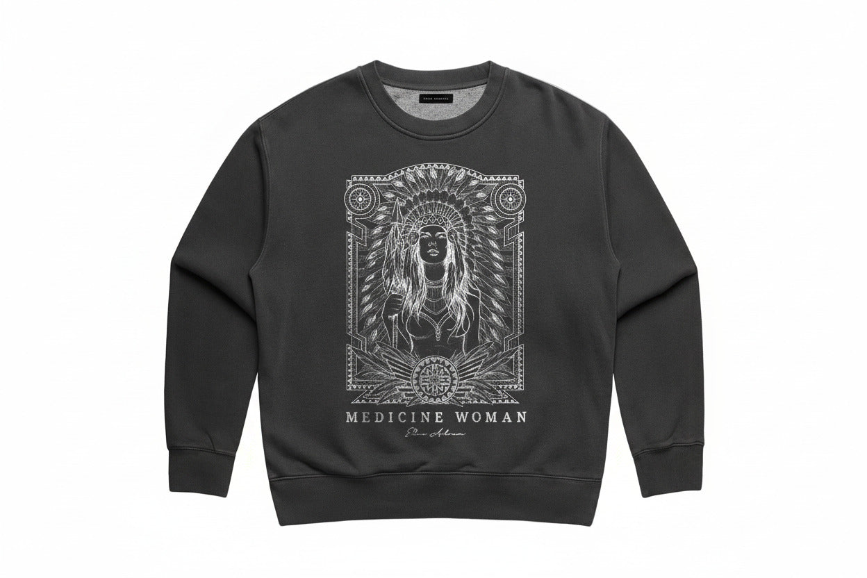 Sweatshirt Medicine Woman – EDEN ASHRAM | George Genève