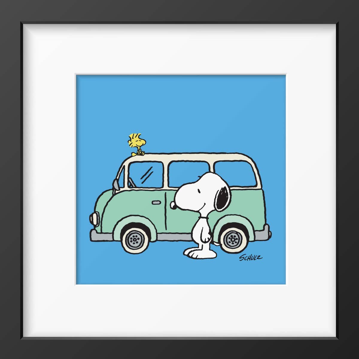 MAGPIE - Tableau Snoopy "Camper"