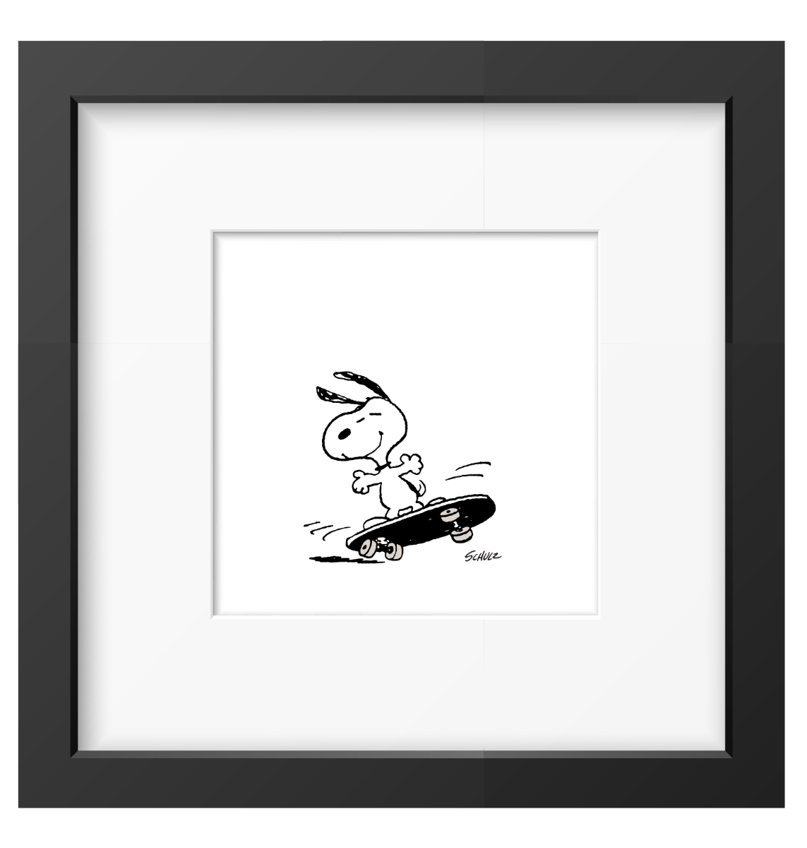 MAGPIE - Tableau Snoopy "Skateboard "
