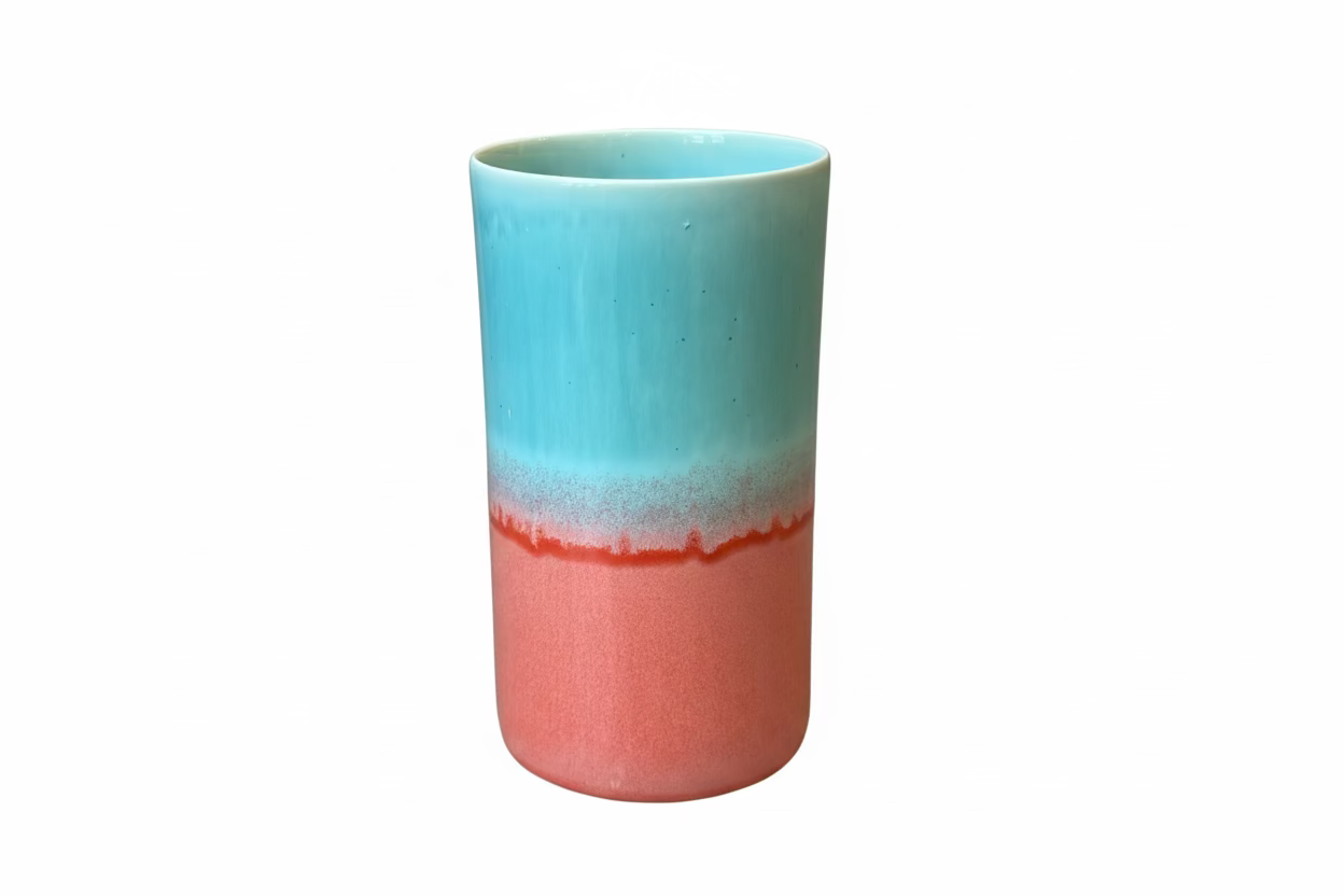 Vase en Céramique émaillée - 20 cm – SGW LAB | George Genève