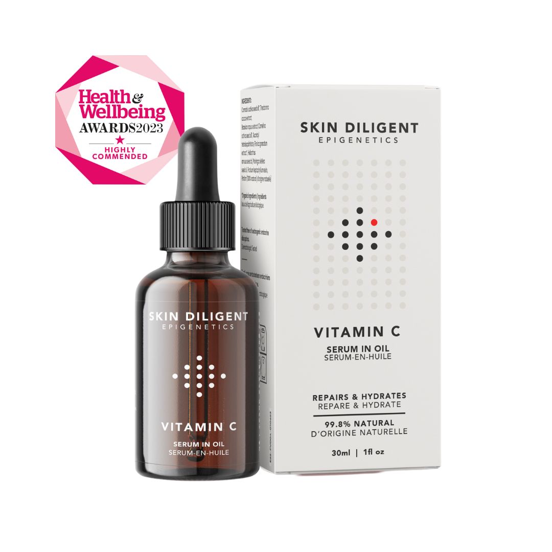 Skin Diligent Vitamin C Sérum-en-Huile - flacon vue de face