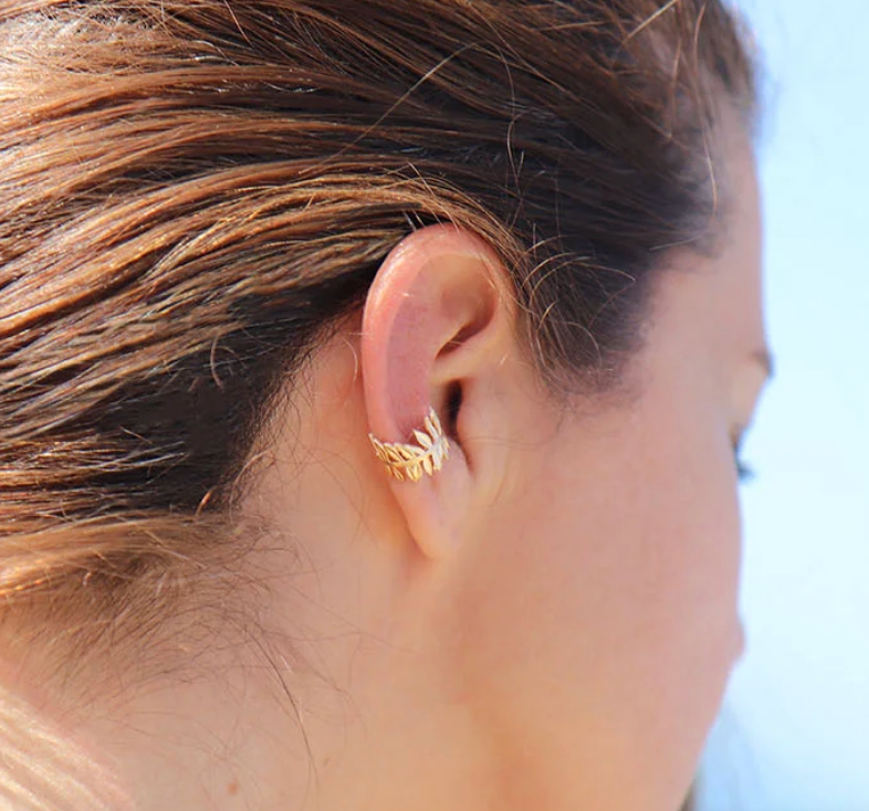YLUME - Bague d'oreille Feuillages