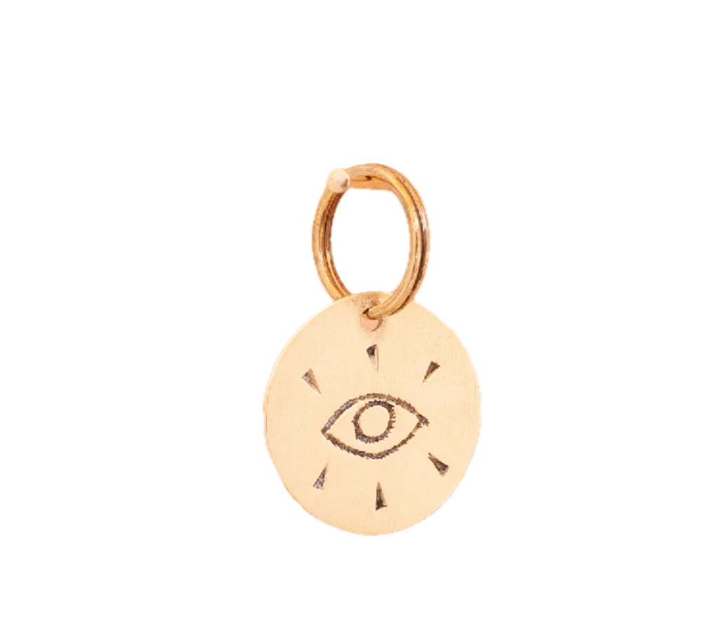 YOOMEE - Porte-clés médaille Oeil