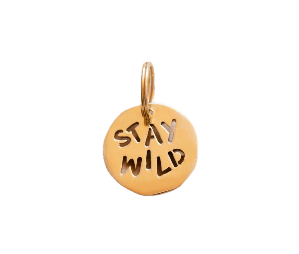 YOOMEE - Porte-clés médaille Stay Wild