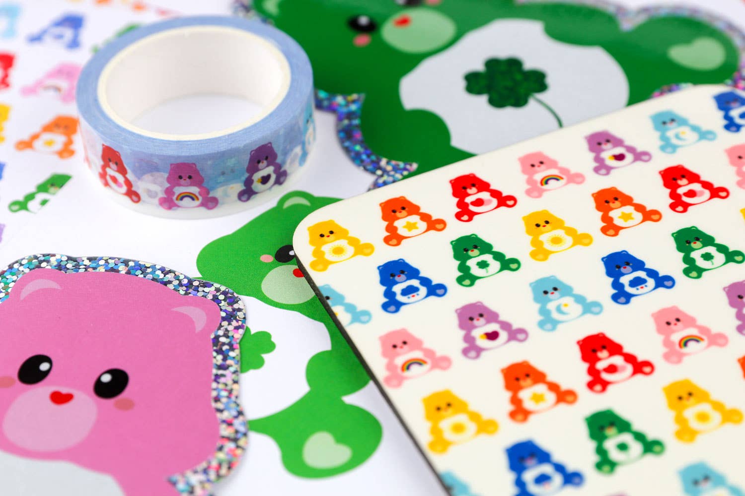 Autocollant géant - Care Bear