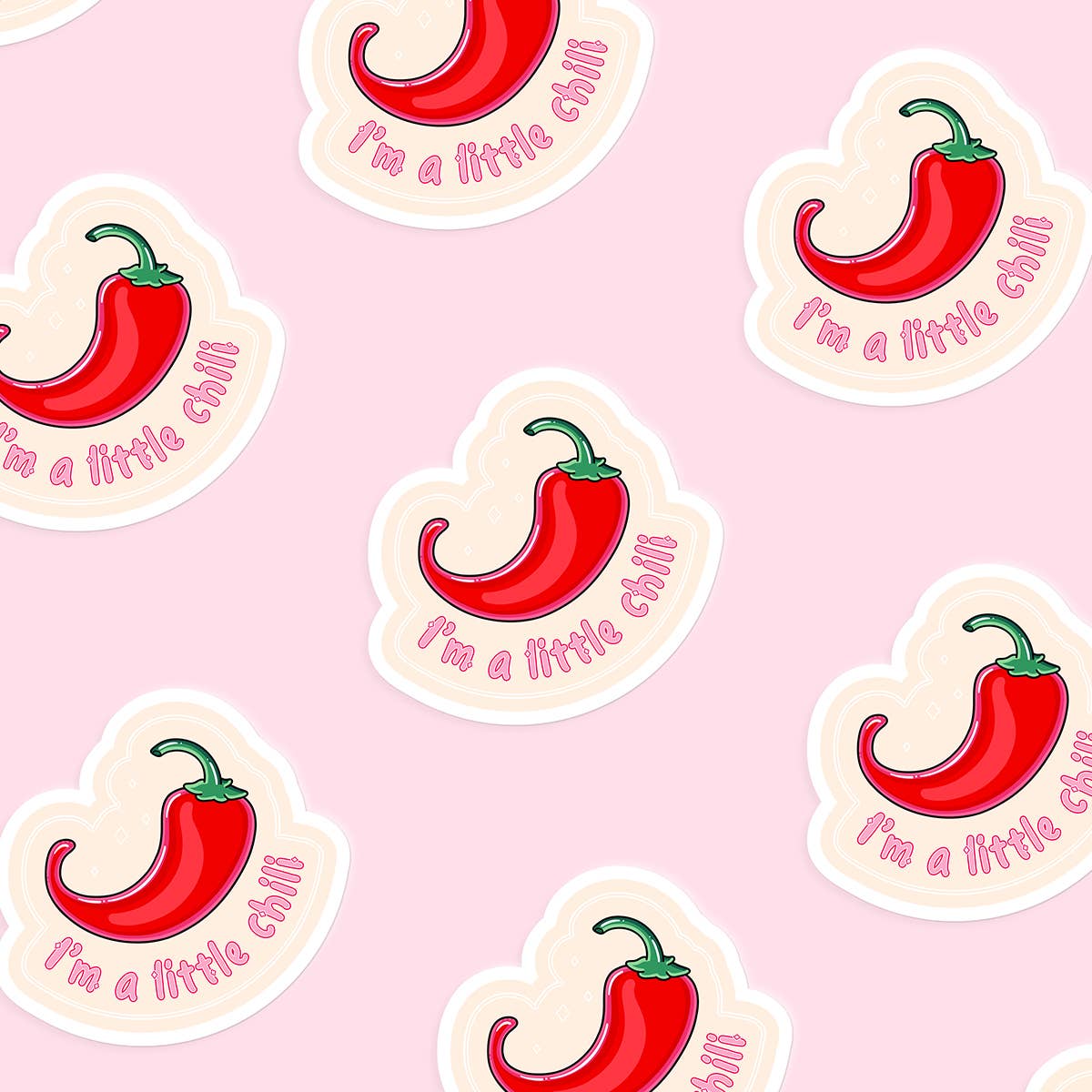 Chili – vue 2 – Autocollant | George Genève