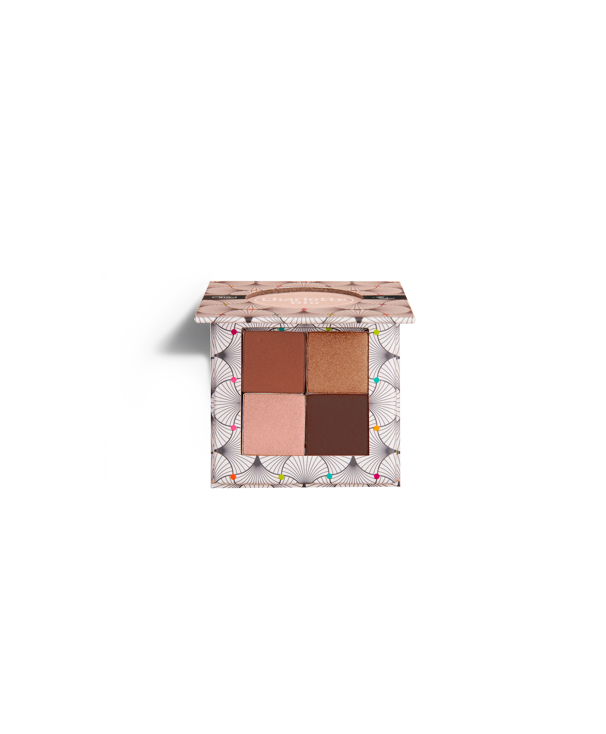 CHARLOTTE BIO - Palette fards à paupière 4 teintes