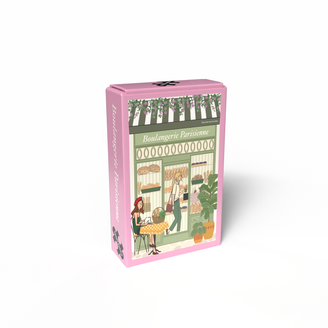 Mini-puzzle Boulangerie Parisienne 99 pièces dans sa boîte – PENNY PUZZLE
